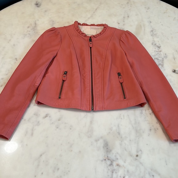 Rebecca Taylor leather jacket - Picture 8 of 16